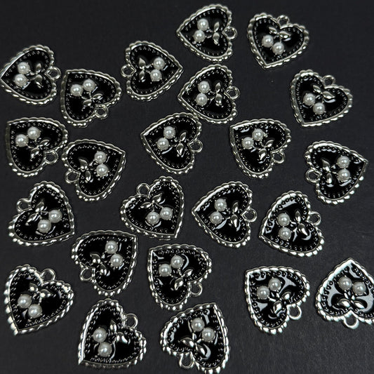 Heart Cherry Pendant/Charm 13.5*14.5mm Alloy Accessories ACJF180-ACJF184