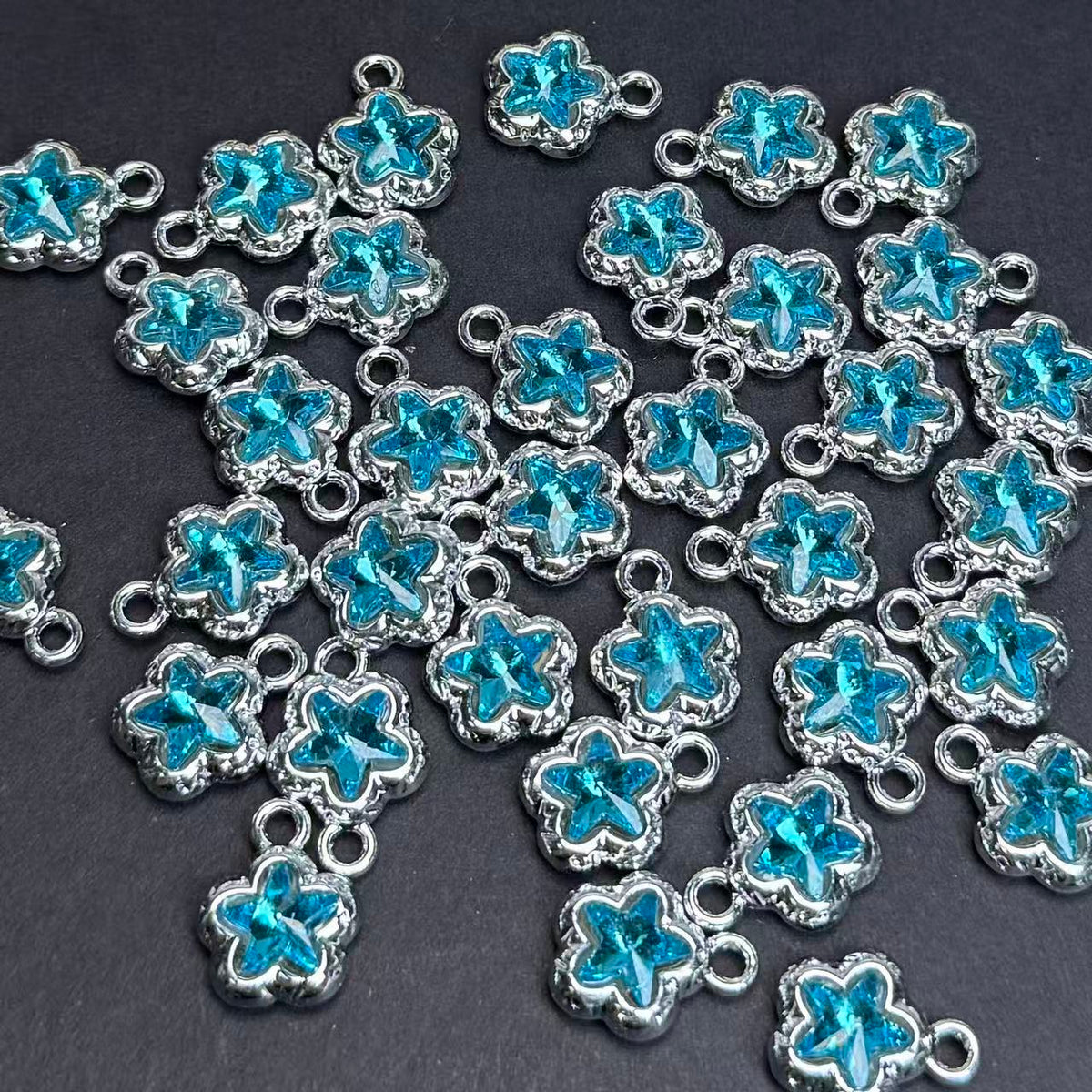 Star Pendant/Charm 11mm Alloy Accessories