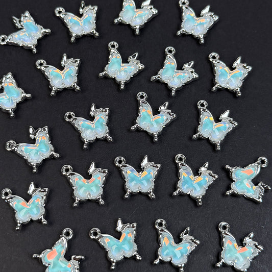 Butterfly Pendant 12.5*14mm Alloy Accessories ACJF161-164