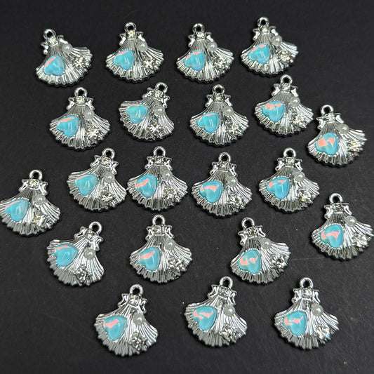 Shell Pendant 17*16mm Alloy Accessories ACJF134-136