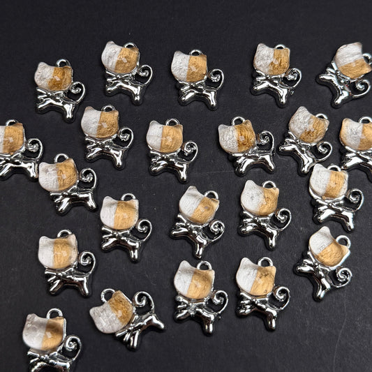 Kitty Pendant 14.5*15mm Alloy Accessories ACJF115-118