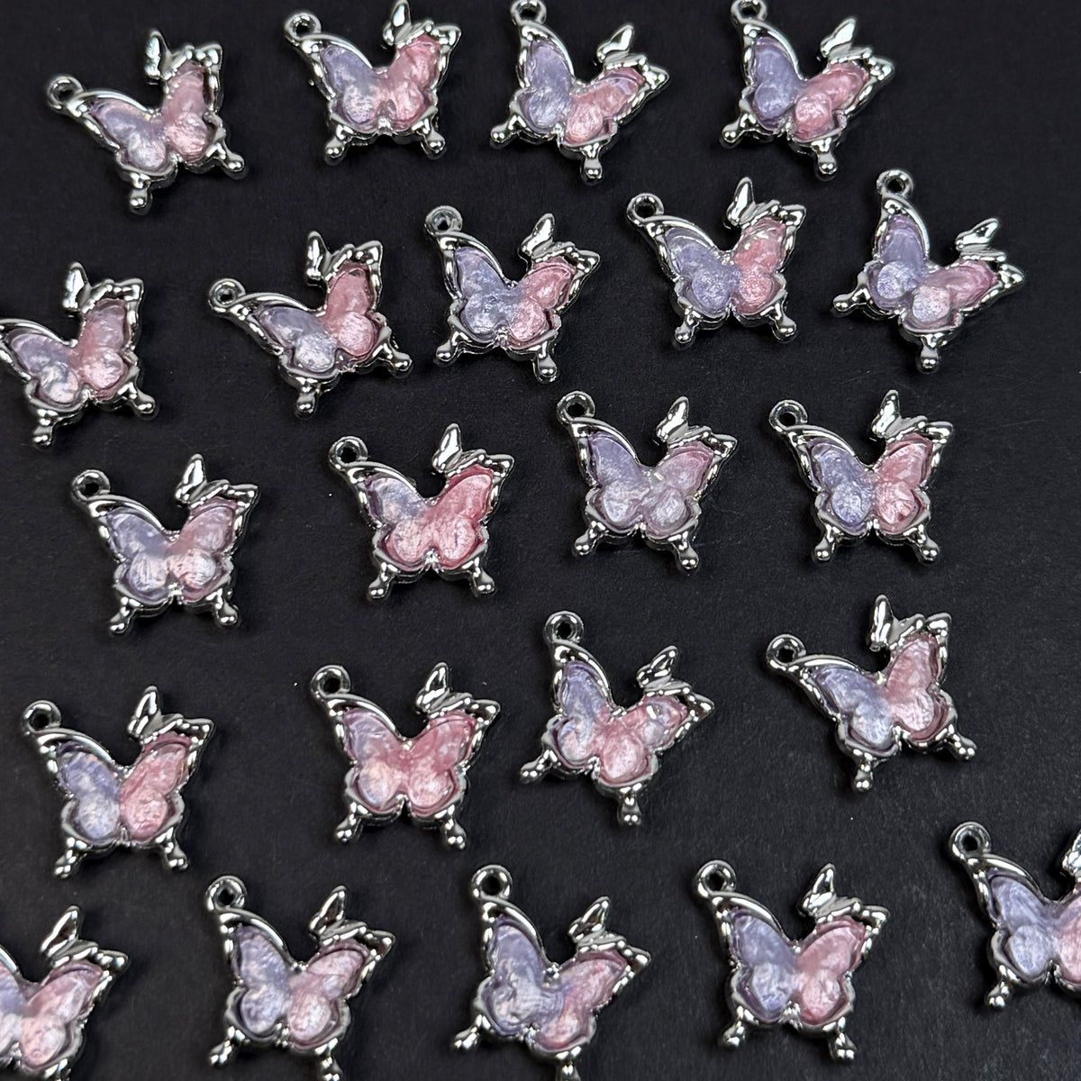 Butterfly Pendant 12.5*14mm Alloy Accessories ACJF161-164