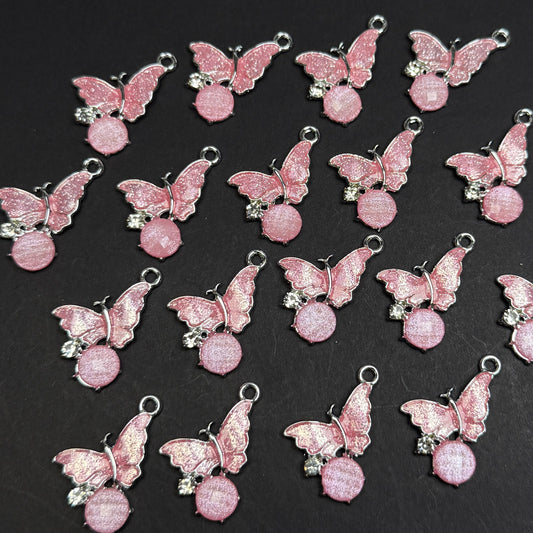 Butterfly Pendant 17*22mm Alloy Accessories ACJF137-139