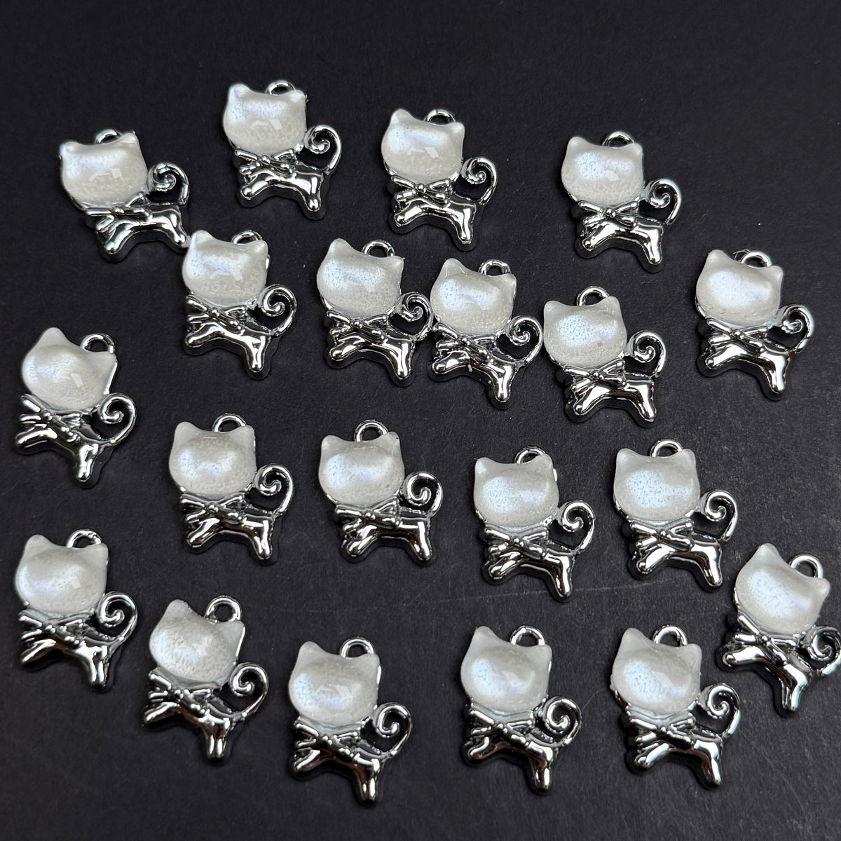 Kitty Pendant 14.5*15mm Alloy Accessories ACJF115-118