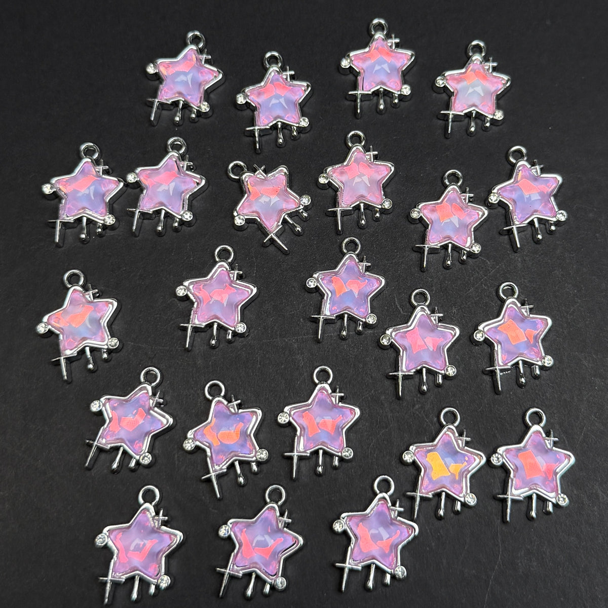 Star Pendant 17.5*16mm Alloy Accessories ACJF140-144