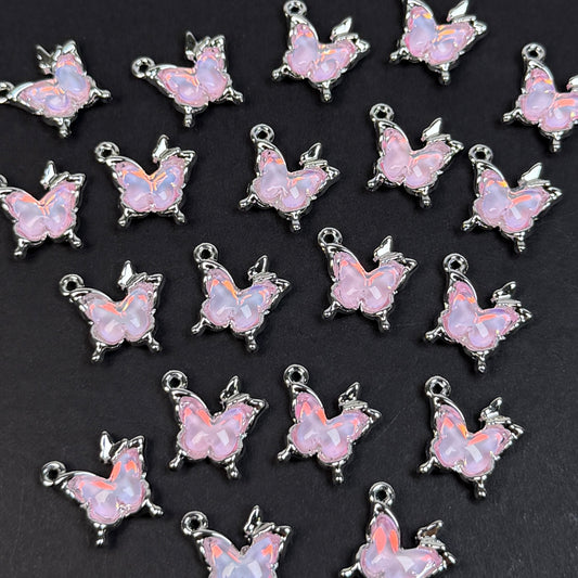 Butterfly Pendant 12.5*14mm Alloy Accessories ACJF161-164