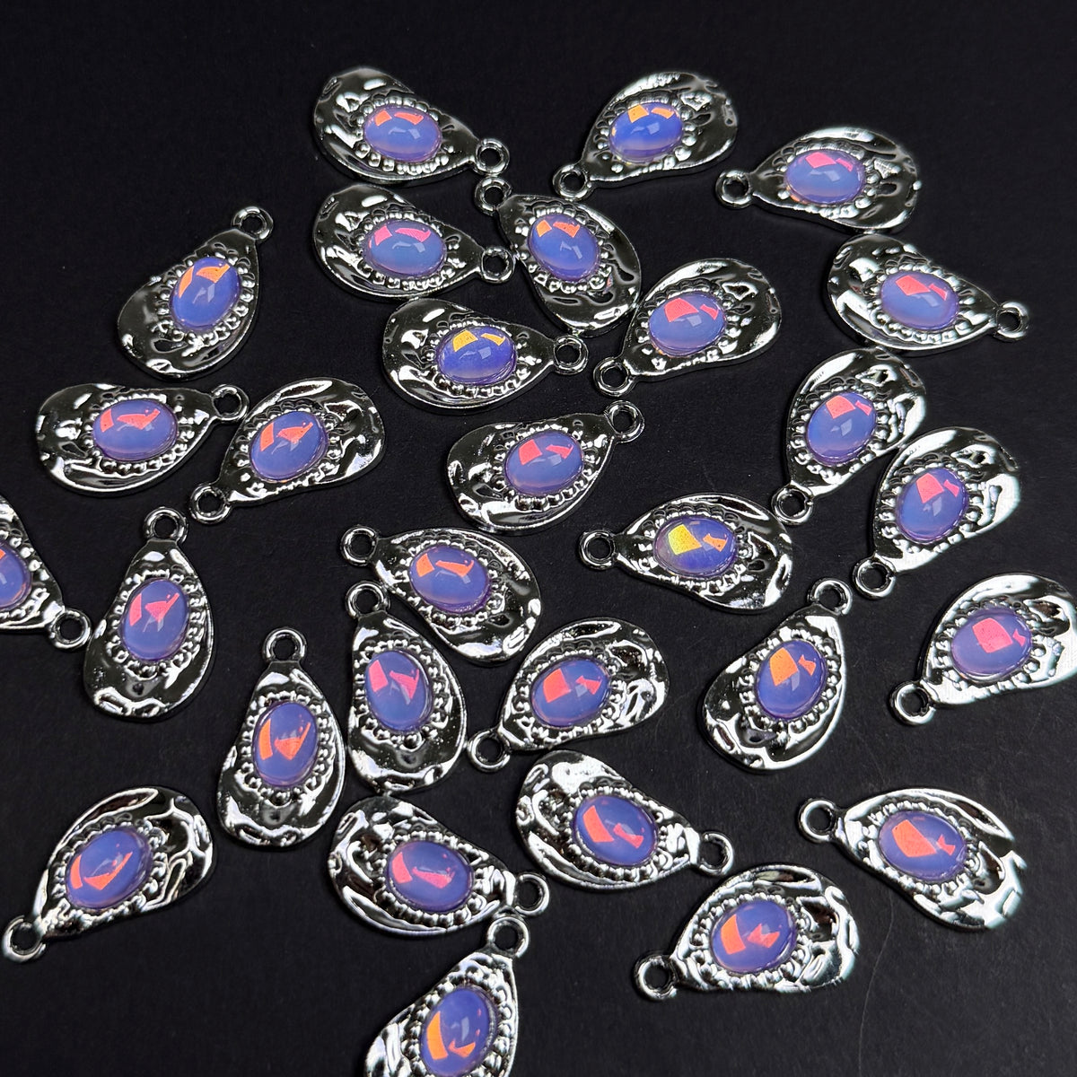 Foot Print Pendant/Charm 12*17mm Alloy Accessories