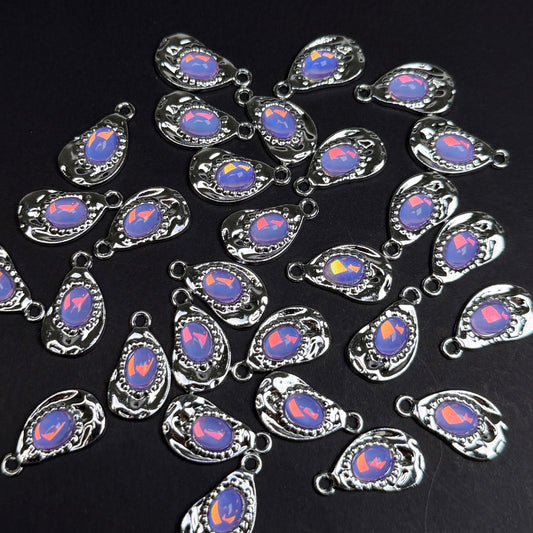 Foot Print Pendant/Charm 12*17mm Alloy Accessories