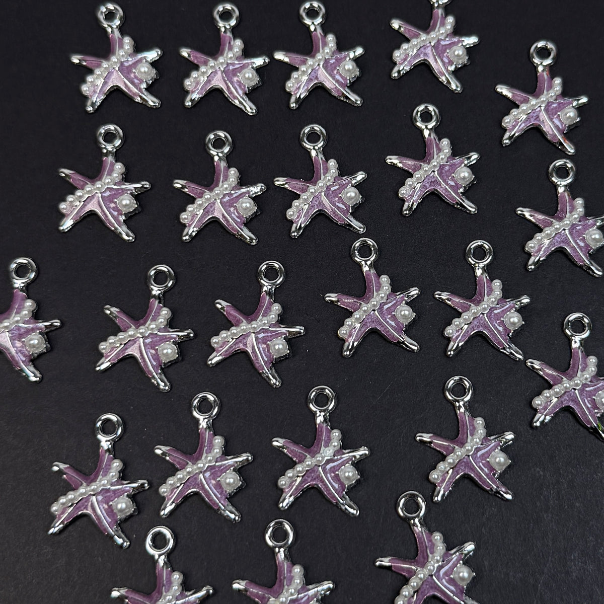 Starfish Pendant 15*15mm Alloy Accessories ACJF165-168