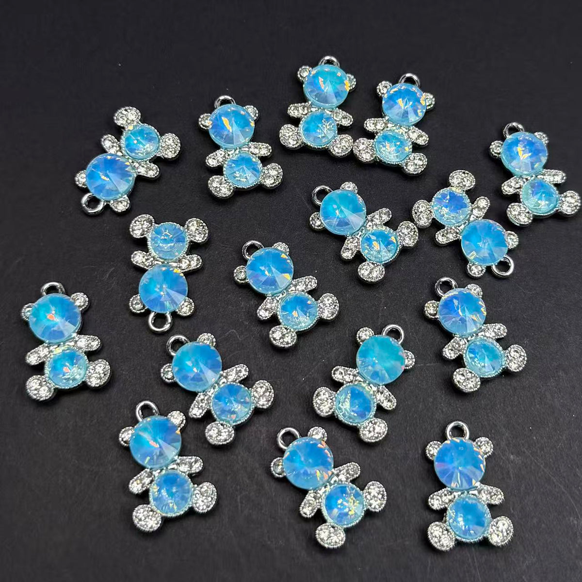 Bear Pendant/Charm 14*17mm Alloy Accessories