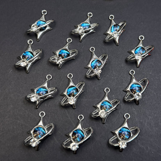 Star Pendant/Charm 21*17mm Alloy Accessories ACJF63
