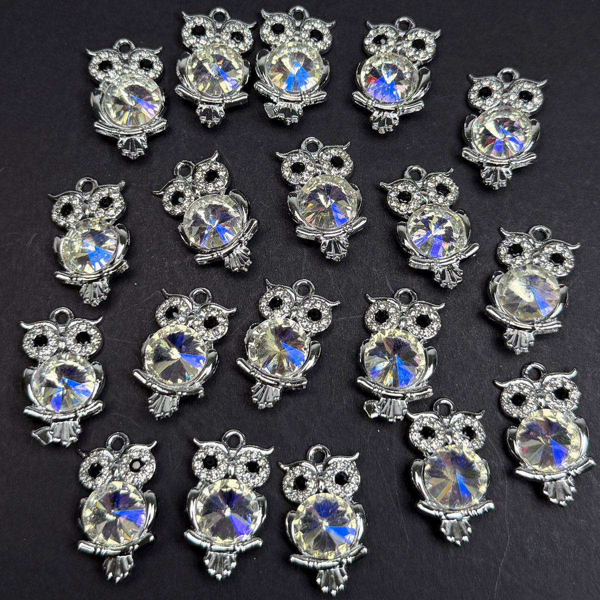 Owl Pendant/Charm 14*22mm Alloy Accessories