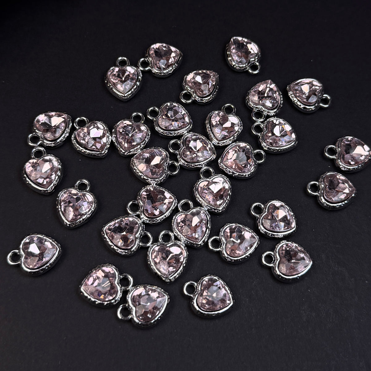 Heart Pendant/Charm 11mm Alloy Accessories