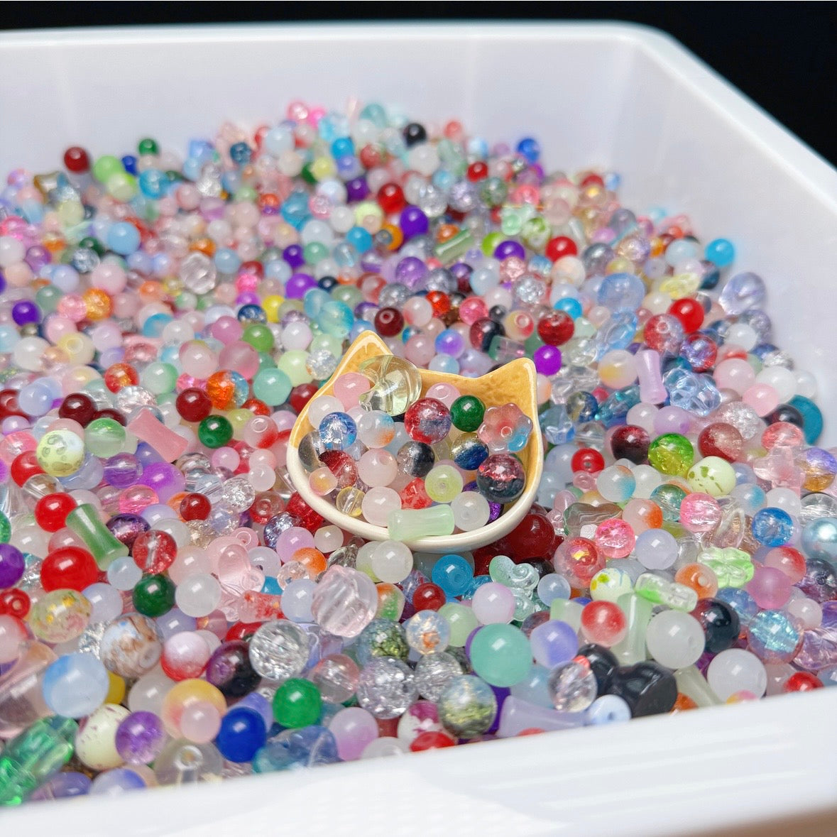 Glass beads mix