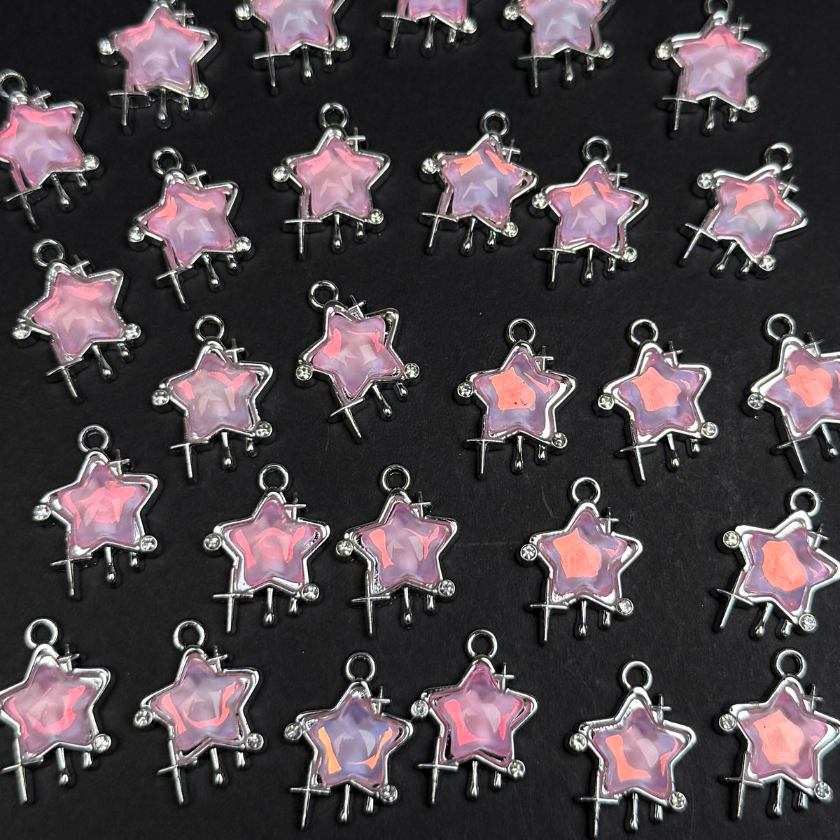 Star Pendant 17.5*16mm Alloy Accessories ACJF140-144