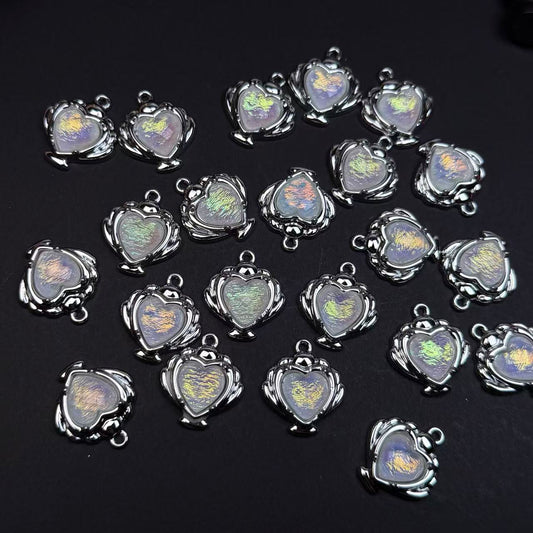 Heart Pendant/Charm 18*19mm Alloy Accessories