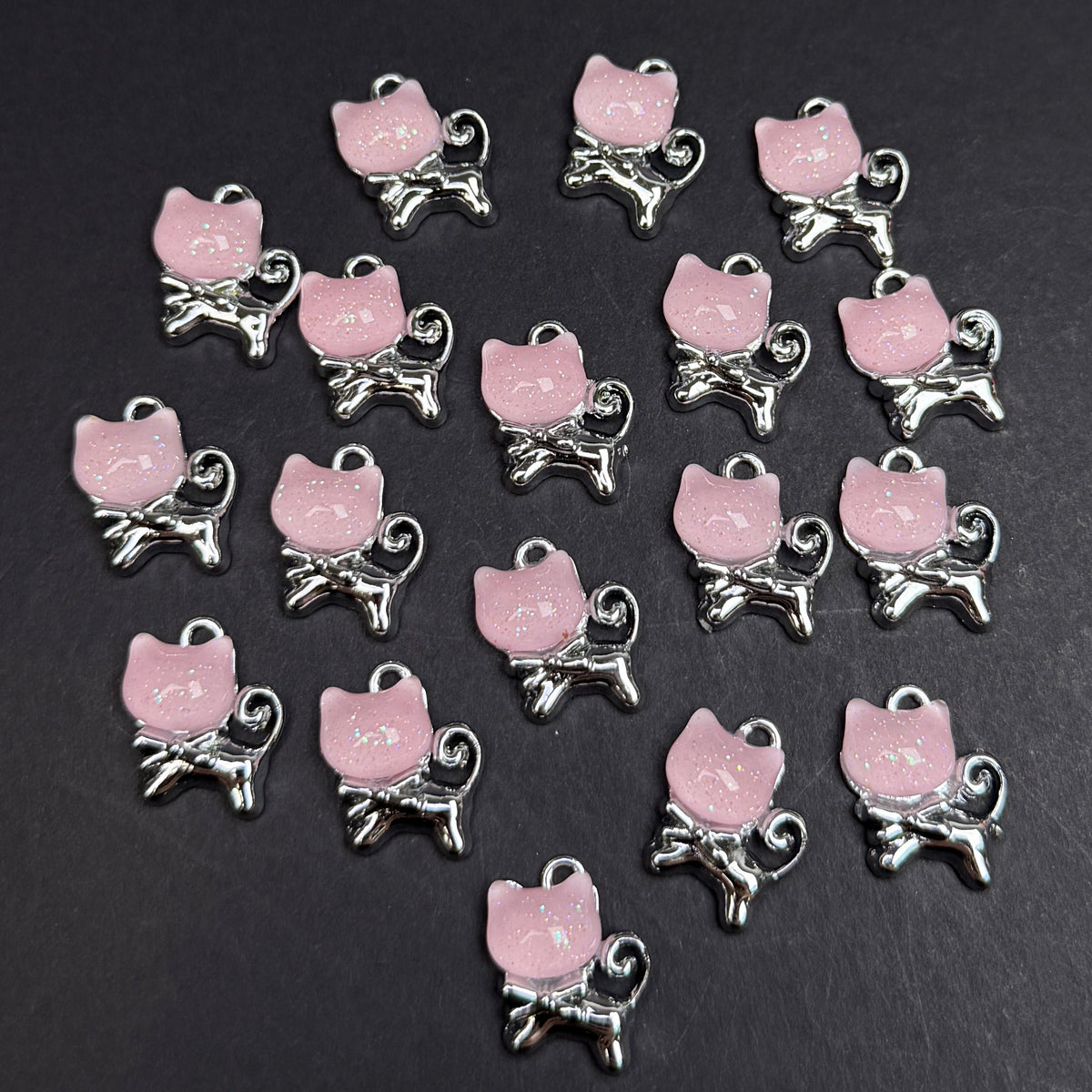 Kitty Pendant 14.5*15mm Alloy Accessories ACJF115-118