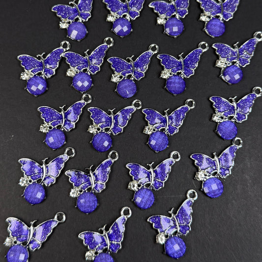 Butterfly Pendant 17*22mm Alloy Accessories ACJF137-139