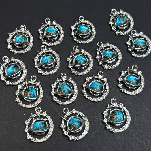 Galaxy Pendant/Charm 16.5*17.5mm Alloy Accessories ACJF65