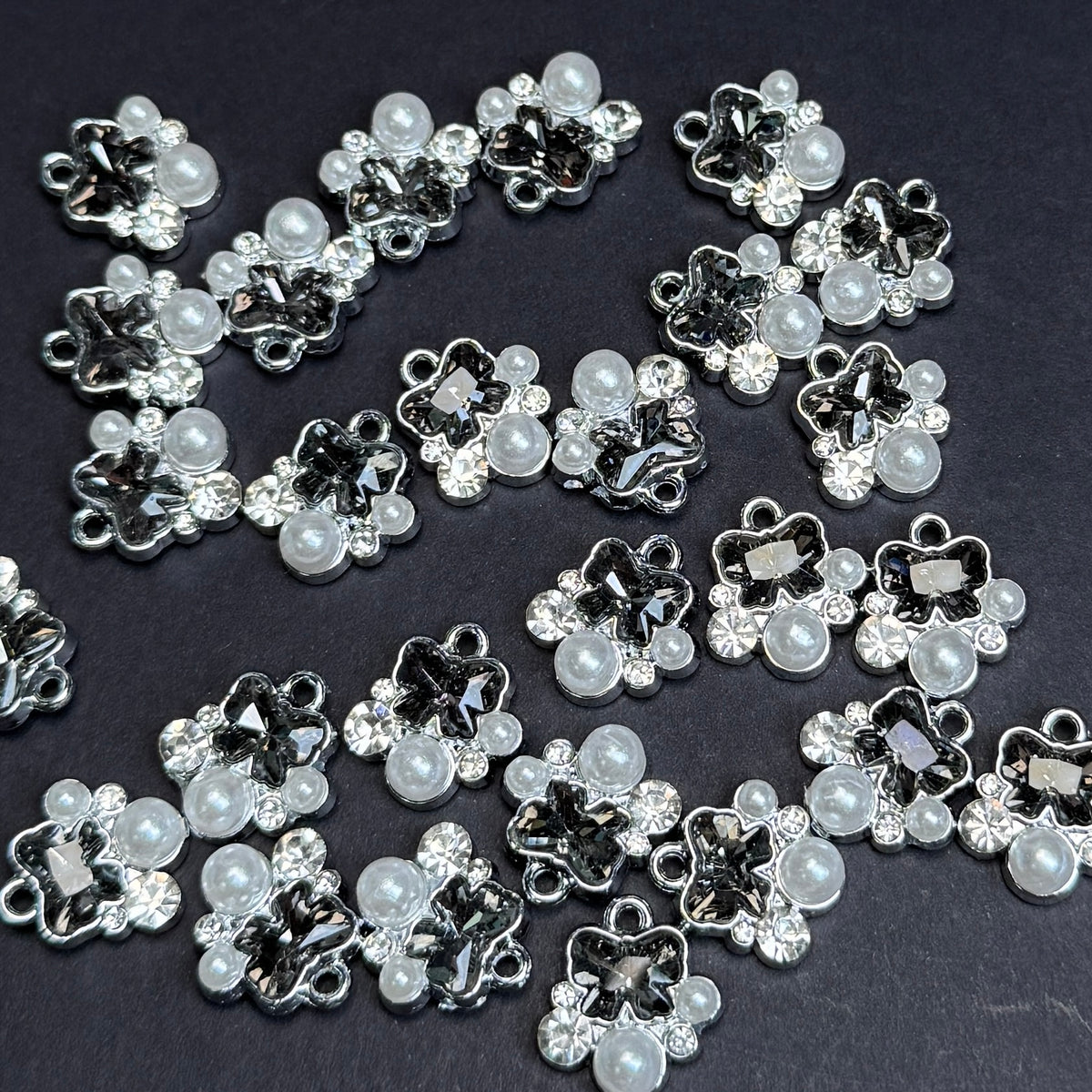Bow tie Pendant/Charm 13mm Alloy Accessories