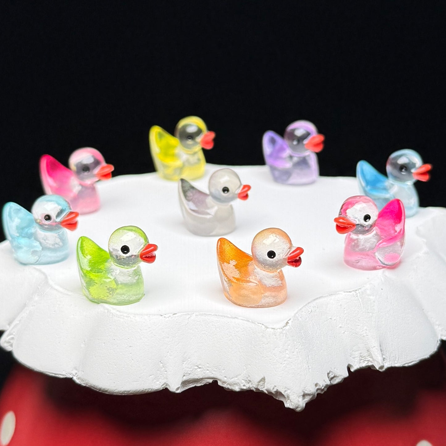 Color Fade Duck Mini Figurine