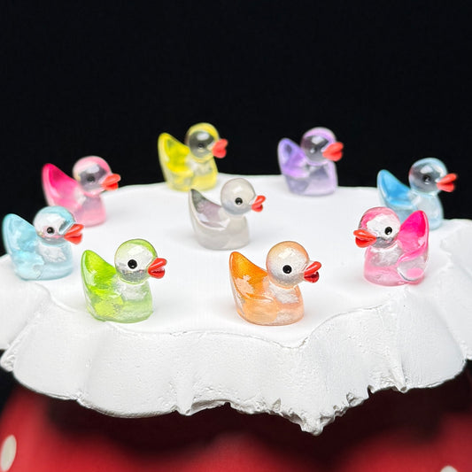 Color Fade Duck Mini Figurine
