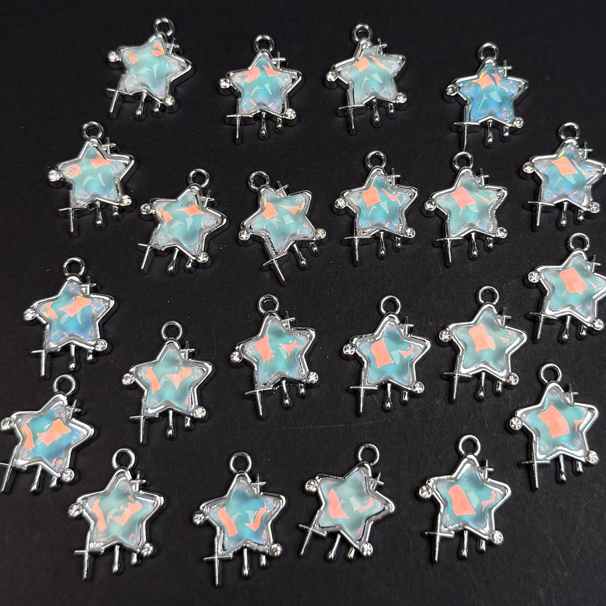 Star Pendant 17.5*16mm Alloy Accessories ACJF140-144