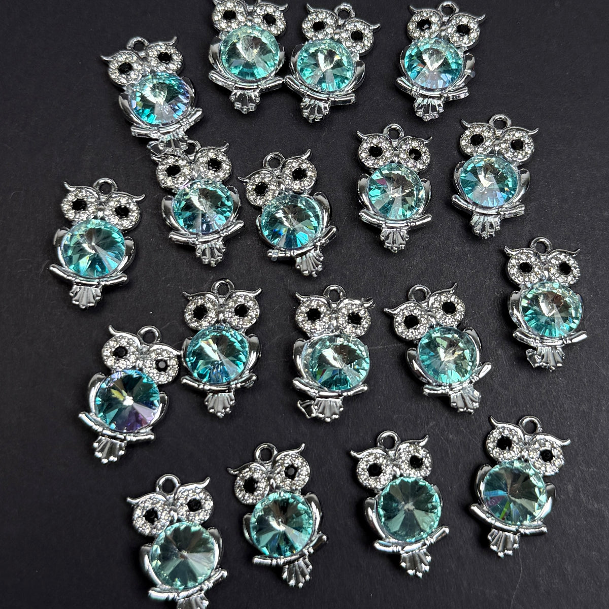 Owl Pendant/Charm 14*22mm Alloy Accessories