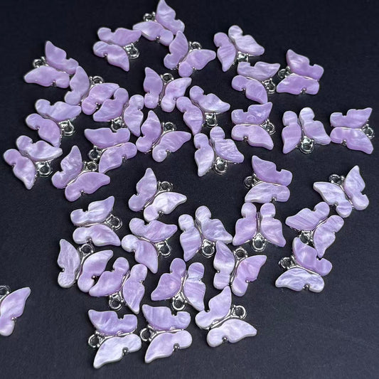 Butterfly Pendant/Charm 12*13mm Alloy Accessories