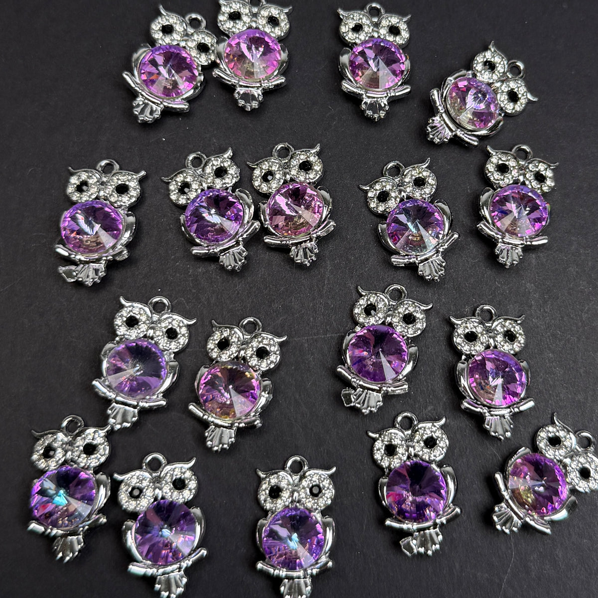 Owl Pendant/Charm 14*22mm Alloy Accessories