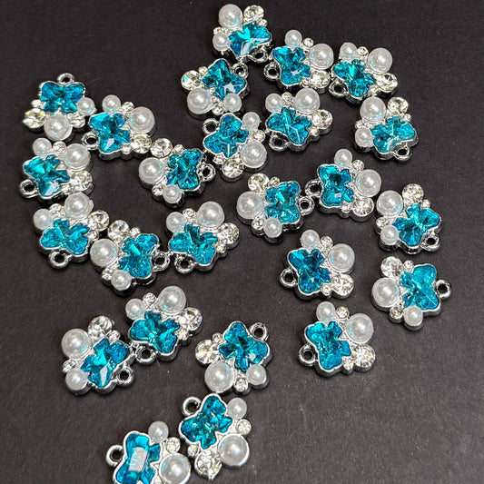 Bow tie Pendant/Charm 13mm Alloy Accessories
