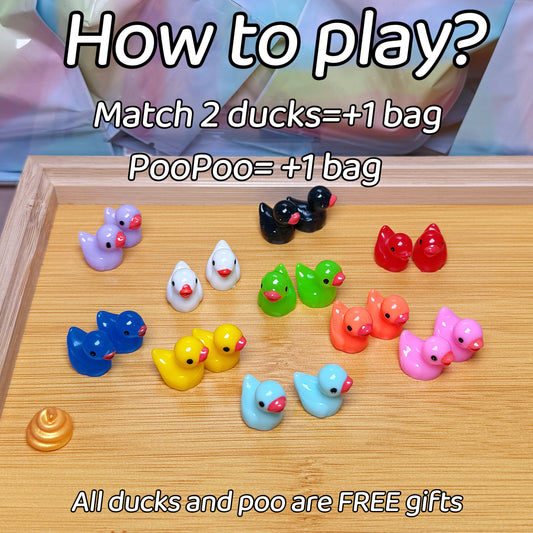 Flocking Plush Toy Accessories | Lucky Ducky Game__slcrystaldiy