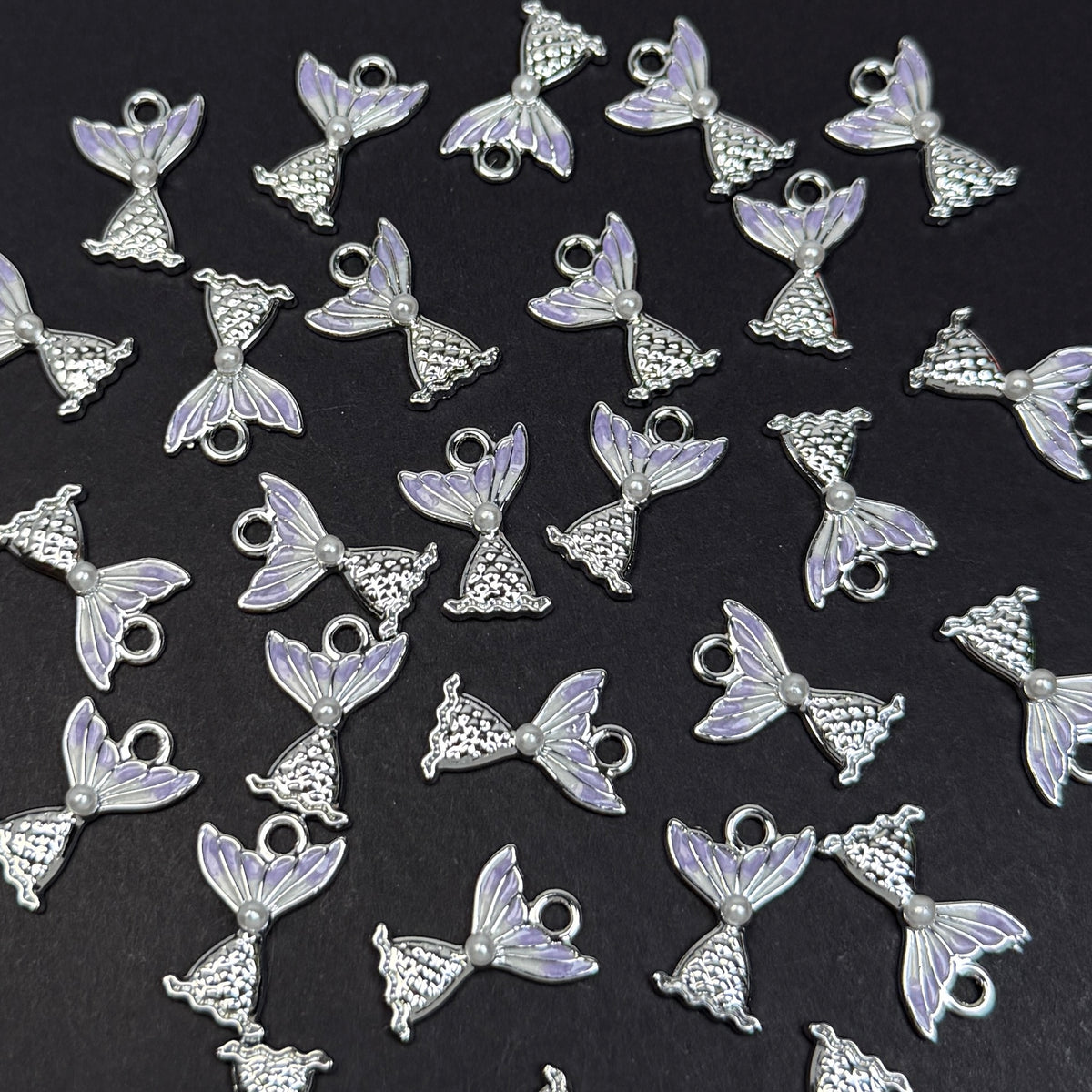 Fish Tail Pendant/Charm 13.5*14.5mm Alloy Accessories ACJF176-179