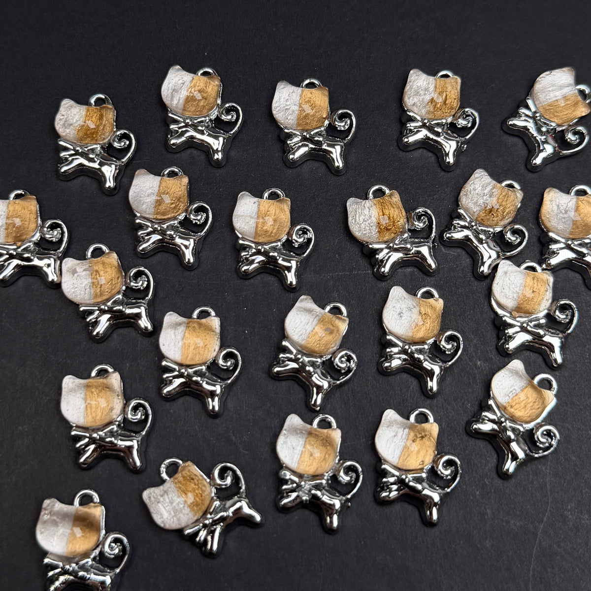 Kitty Pendant 14.5*15mm Alloy Accessories ACJF115-118