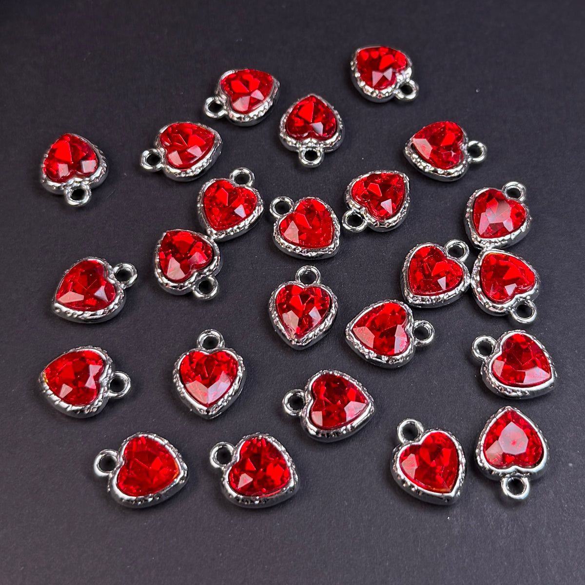Heart Pendant/Charm 11mm Alloy Accessories