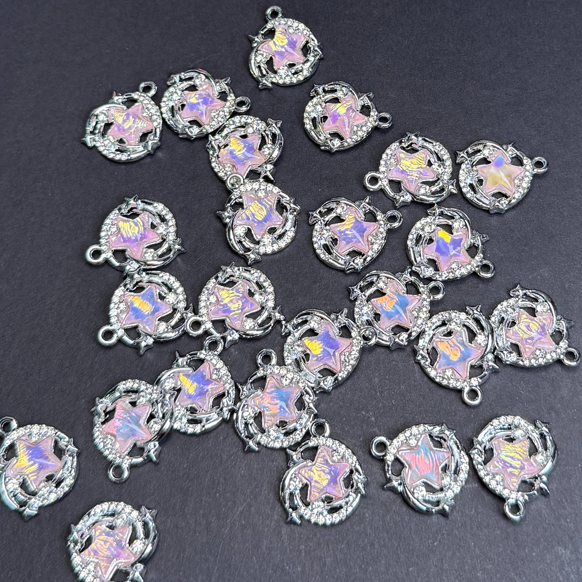 Star Pendant/Charm 16mm Alloy Accessories