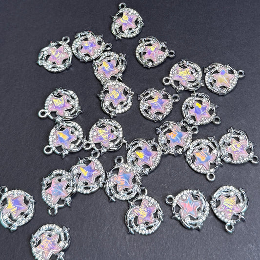 Star Pendant/Charm 16mm Alloy Accessories