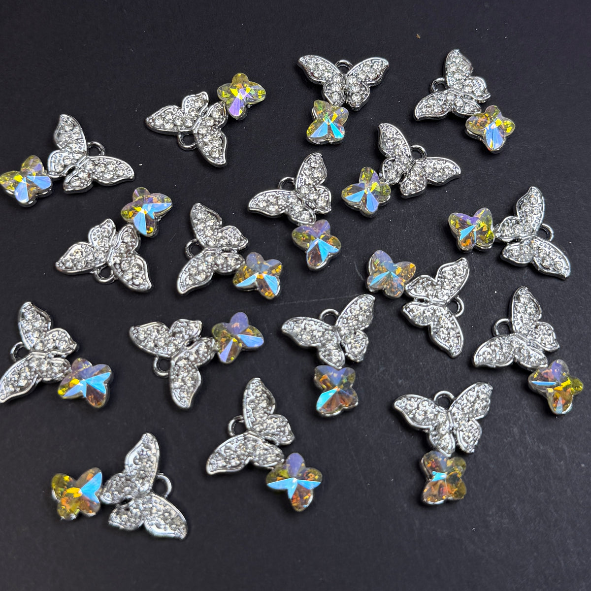 Butterfly Pendant/Charm 16*19mm Alloy Accessories