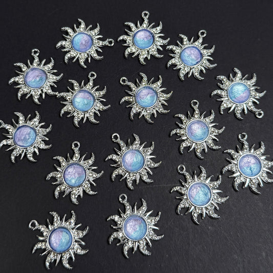 Sun Pendant 22mm Alloy Accessories ACJF151-153