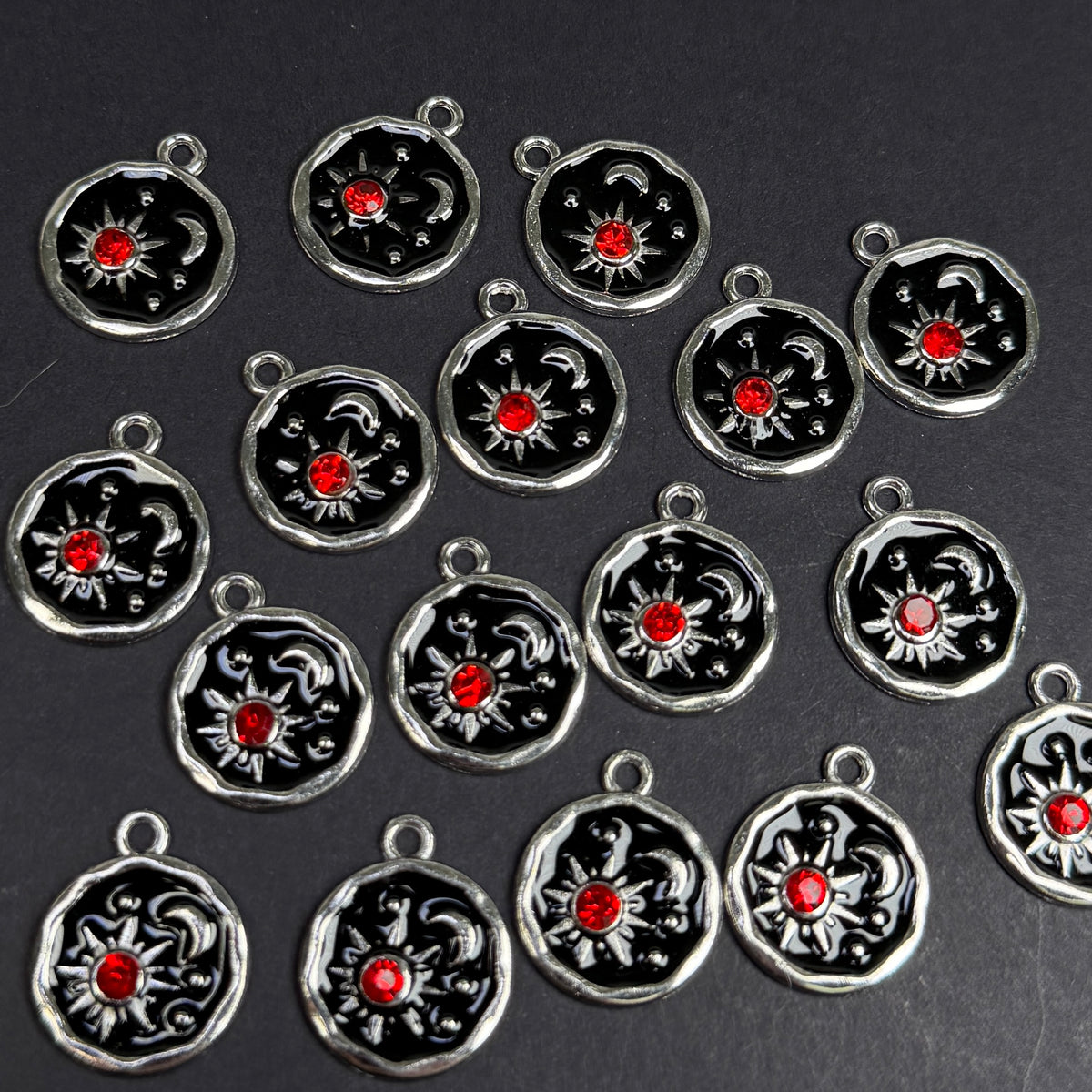 Sun&Moon&Star 17mm Alloy Accessories ACJF104
