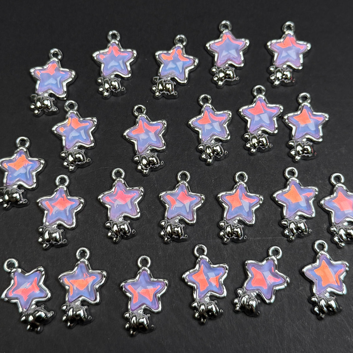 Star Pendant 13.5*18mm Alloy Accessories ACJF131-133