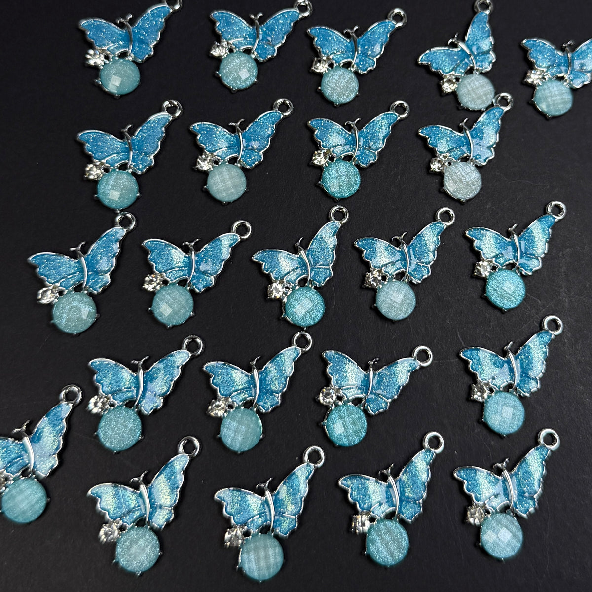 Butterfly Pendant 17*22mm Alloy Accessories ACJF137-139