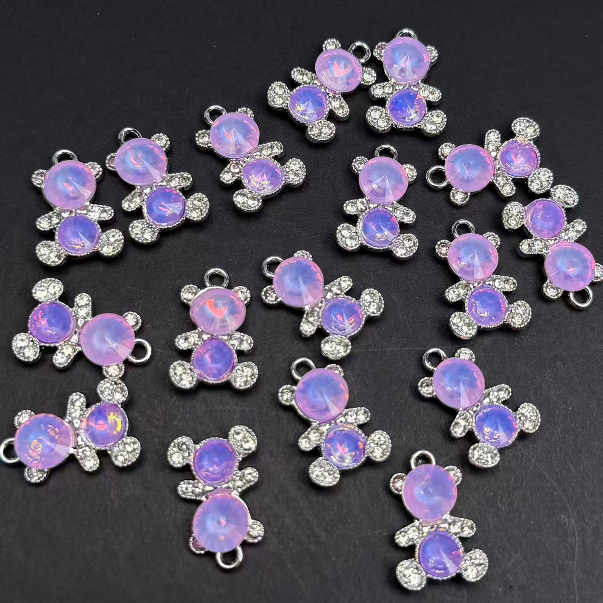 Bear Pendant/Charm 14*17mm Alloy Accessories